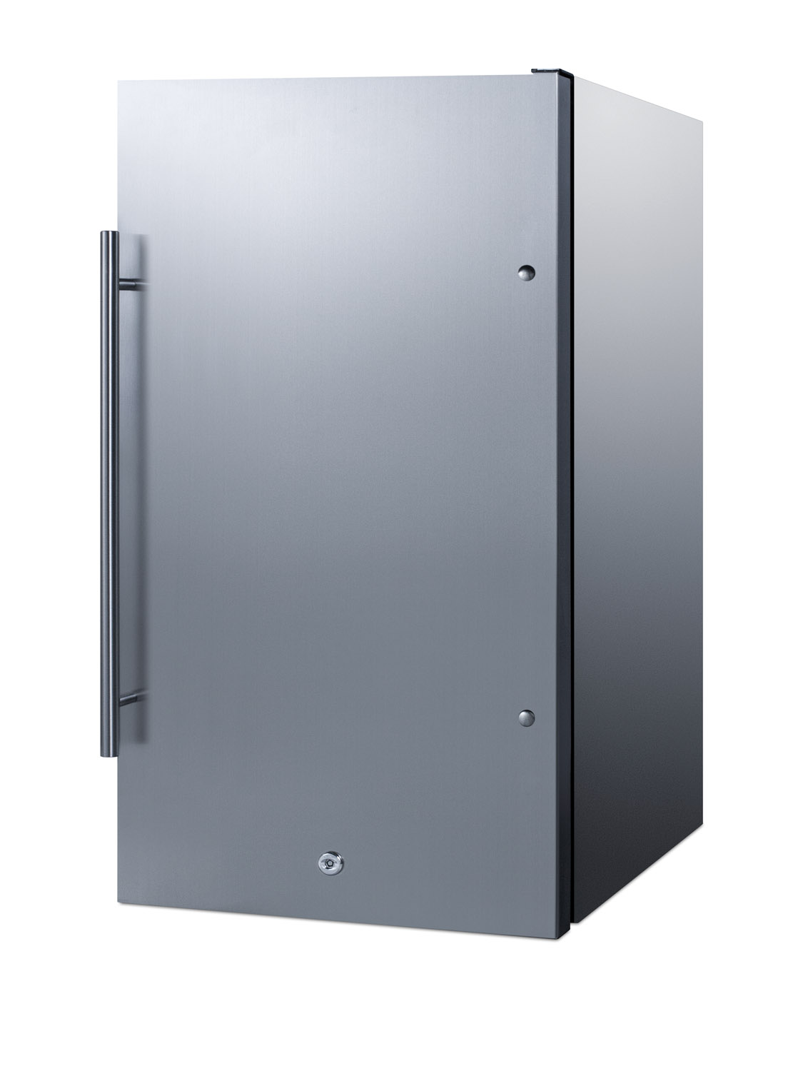Commercially approved, ENERGY STAR certified outdoor all-refrigerator for built-in or freestanding use with a shallow 17.25